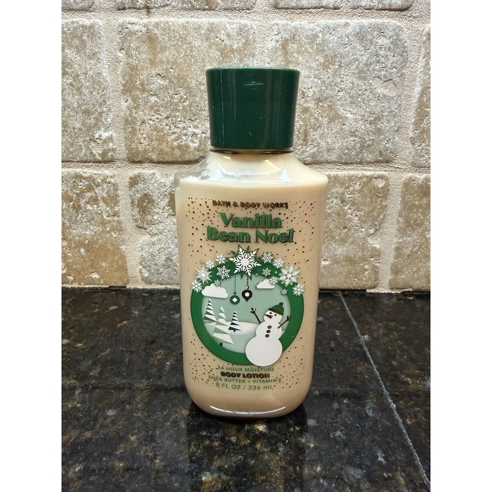 Bath & Body Works‎ Body Lotion 8 fl oz Vanilla Bean Noel